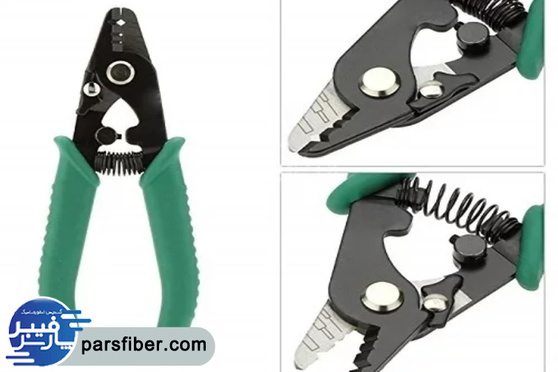 اجزای اصلی استریپر فیبر نوری و عملکرد هر قسمت 