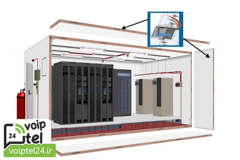مراحل ساخت اتاق سرور استاندارد 